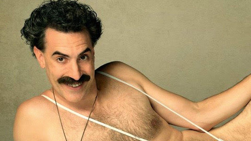 Borat in Festlaune